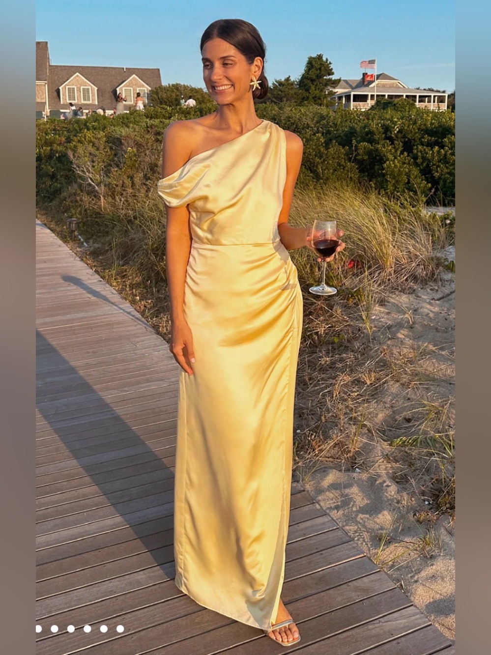 Show Me Your Mumu NWT Jodie Butter Yellow Dress - Size M